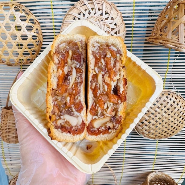 Bánh trung thu vị thập cẩm chay 0 trứng 200G Tân Dân Lợi
