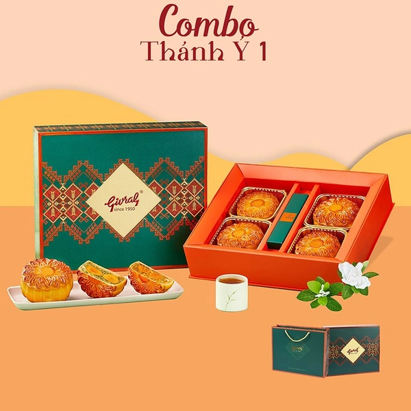 Hộp 4 Bánh Trung Thu Givral Thành Ý 1