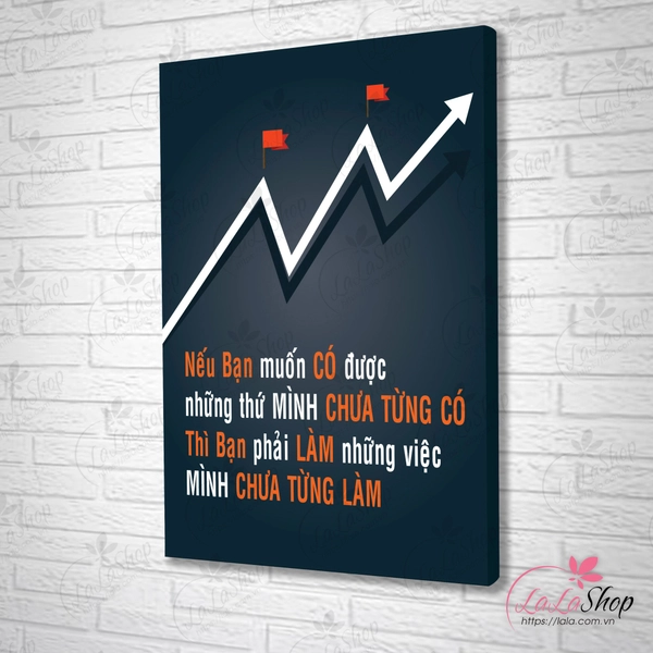 Tranh treo tường nếu bạn muốn có được những thứ mà mình chưa có