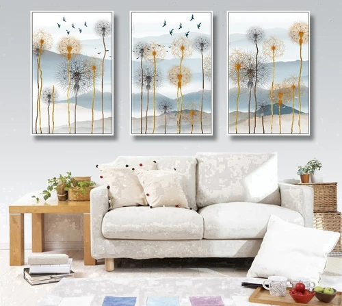 Tranh treo tường nghệ thuật hoa bồ công anh