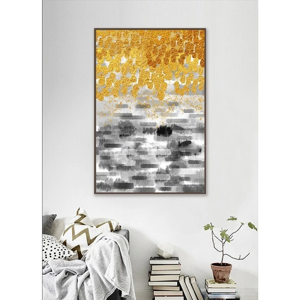 Tranh treo tường nghệ thuật dát vàng (HG)