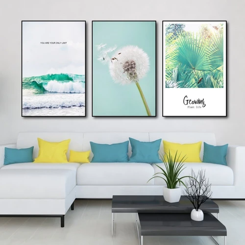 Tranh treo tường nghệ thuật hoa bồ công anh