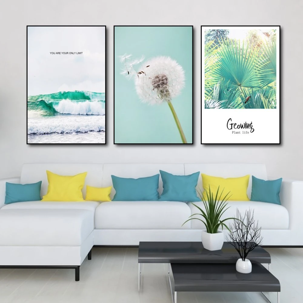 Tranh treo tường nghệ thuật hoa bồ công anh