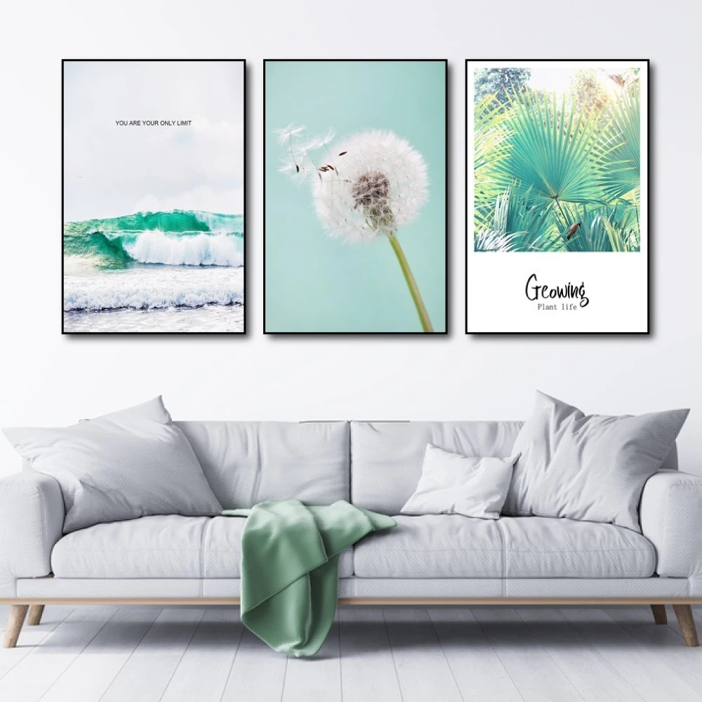 Tranh treo tường nghệ thuật hoa bồ công anh