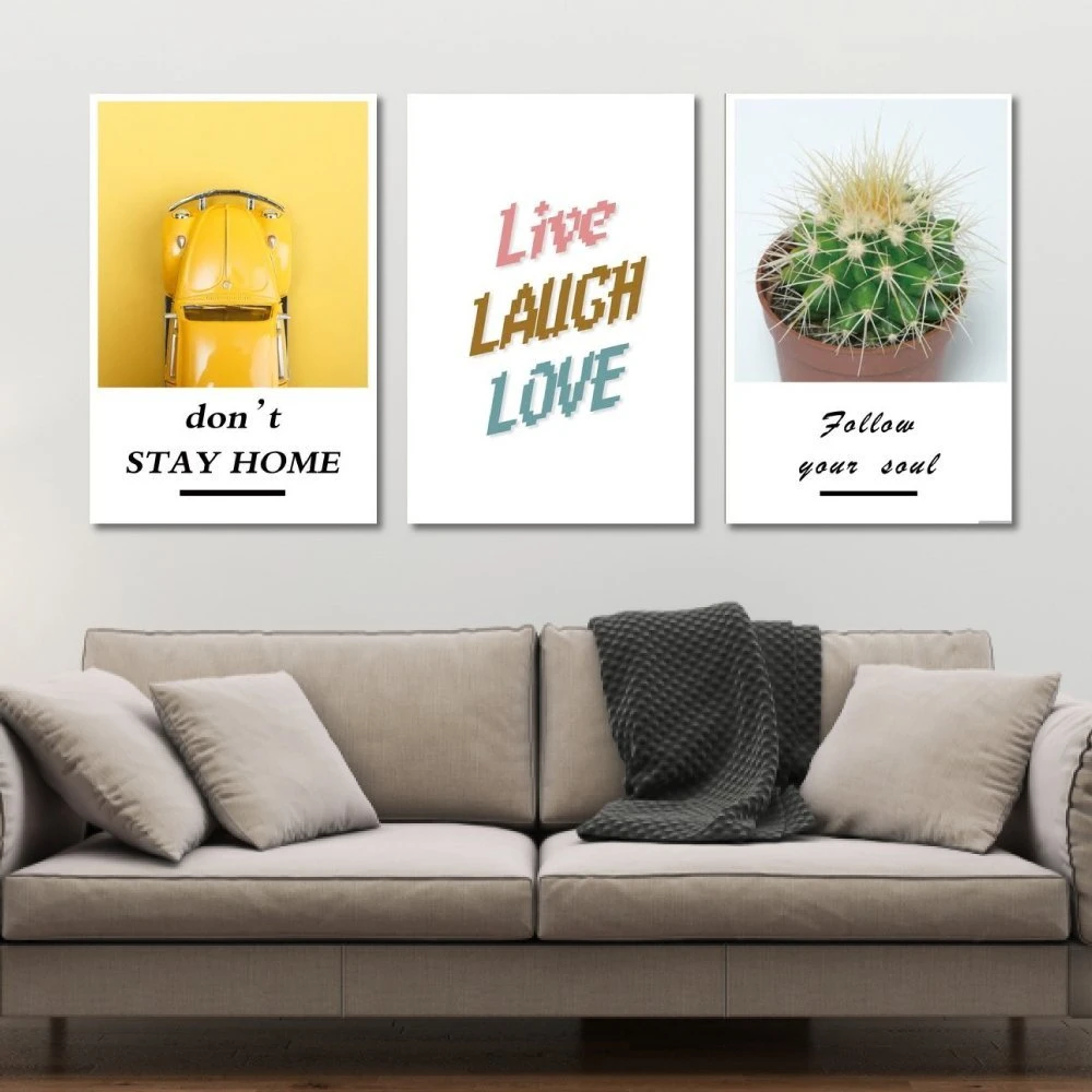 Tranh Treo Tường Live Laugh Love