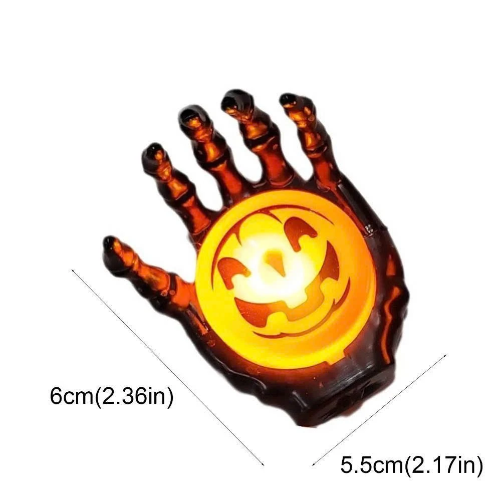 Phụ Kiện Trang Trí Halloween Bàn Tay Quỷ Để Bàn Có Đèn Led