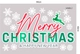 Combo Decal Trang Trí Noel Merry Christmas Quả Cầu Thủy Tinh Người Tuyết Xinh Xắn