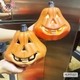 Phụ Kiện Trang Trí Halloween Đèn Led Bí Ngô Ma Quái Phát Sáng