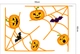 Combo Decal Trang Trí Halloween Những Quả Bí Ngô Ma Quái