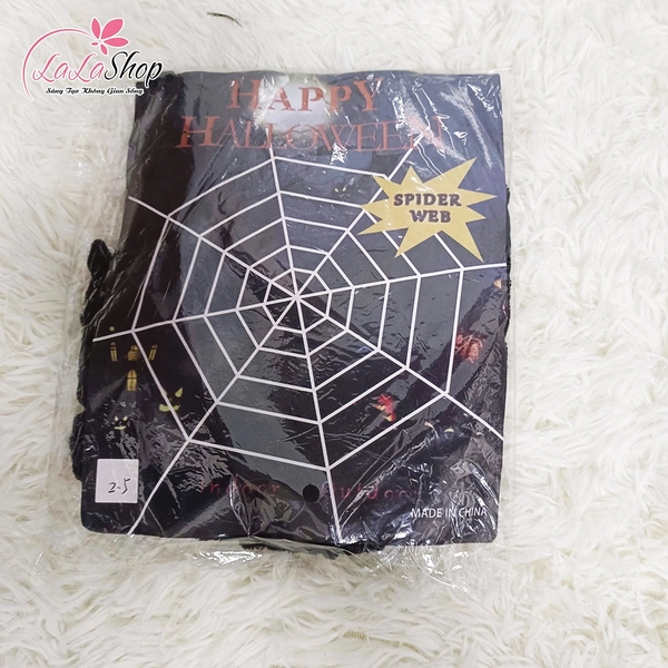 Phụ Kiện Mạng nhện Trang Trí Halloween Size Lớn (Không Kèm Nhện)
