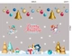 Combo Decal Trang Trí Noel Merry Christmas Người Tuyết Và Những Người Bạn