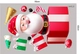 Combo Decal Trang Trí Noel Merry Christmas Ông Già Noel Và Những Hộp Quà Xinh Xắn