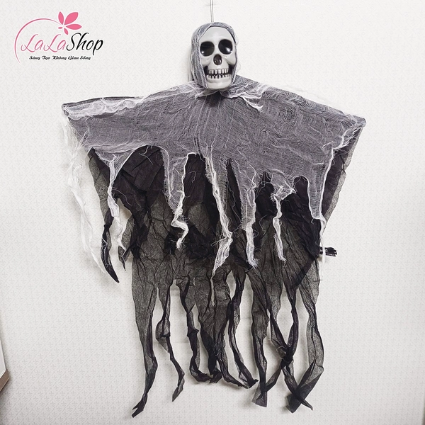 Đồ treo trang trí Halloween Bóng Ma Bí Ẩn Đáng Sợ Size Lớn 65cm