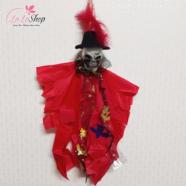 Đồ treo trang trí Halloween Bóng Ma Đội Nón Bí Ẩn