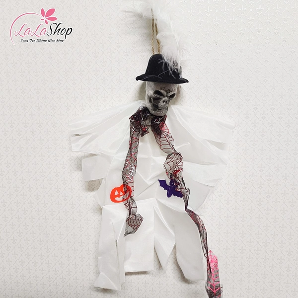 Đồ treo trang trí Halloween Bóng Ma Đội Nón Bí Ẩn