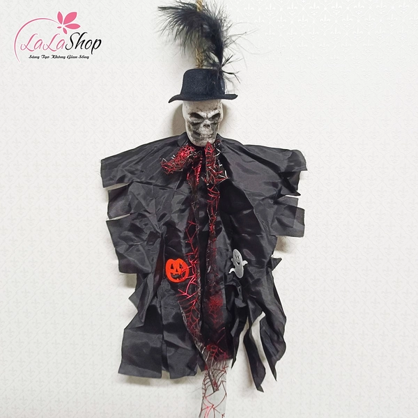 Đồ treo trang trí Halloween Bóng Ma Đội Nón Bí Ẩn