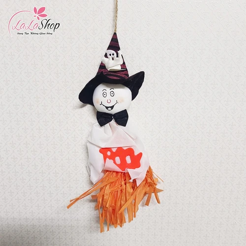 Đồ treo trang trí Halloween Bù Nhìn Đuôi Rơm