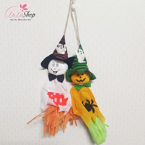 Đồ treo trang trí Halloween Bù Nhìn Đuôi Rơm