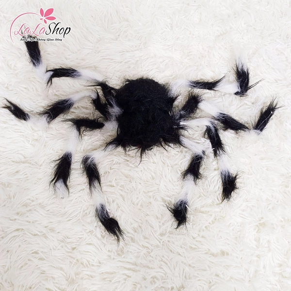 Phụ Kiện Trang Trí Halloween Nhện Đốm Nhiều Kích Thước (Màu Ngẫu Nhiên)