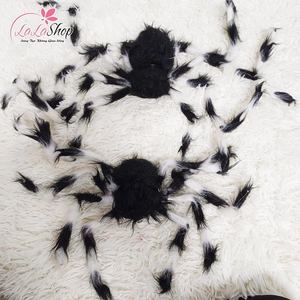 Phụ Kiện Trang Trí Halloween Nhện Đốm Nhiều Kích Thước (Màu Ngẫu Nhiên)