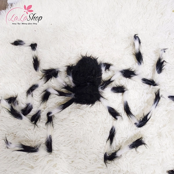 Phụ Kiện Trang Trí Halloween Nhện Đốm Nhiều Kích Thước (Màu Ngẫu Nhiên)