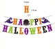Đồ treo trang trí Halloween Set Dây Treo Chữ Happy Halloween