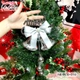 Chuông đôi 8cm kèm nơ và chữ merry trang trí noel