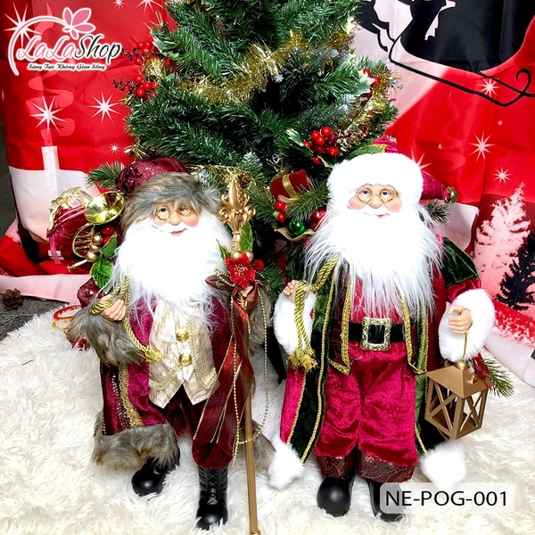 Mô hình ông già Noel Xinh Xắn Trang Trí Noel