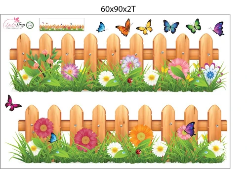 Combo Decal Trang Trí Tết Én Vàng Bay Lượn Mừng Xuân Mới Giáp Thìn