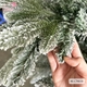 Cây thông noel PE phủ tuyết 2 loại lá - Cây tự động
