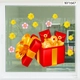 Decal Trang Trí Tết hộp quà và tiền vàng