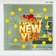 Decal Trang Trí Tết Happy New Year Vàng