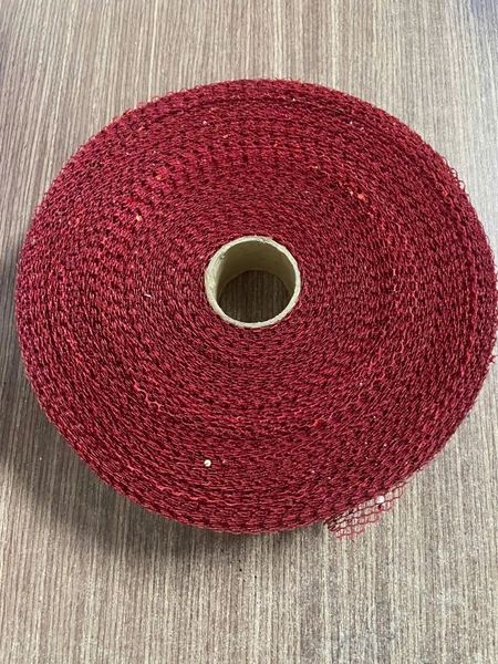 Cuộn dây ruy băng lưới kim tuyến nhiều màu 10m trang trí noel