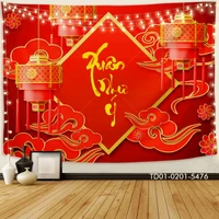 Tranh Vải Treo Tường Trang Trí Tết Xuân Như Ý