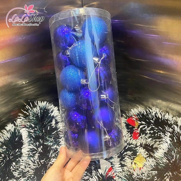 Hộp Quả Châu Mini Trang Trí Noel 5cm