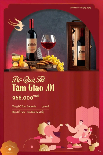 Hộp quà Tết Tâm Giao 01 (NL)