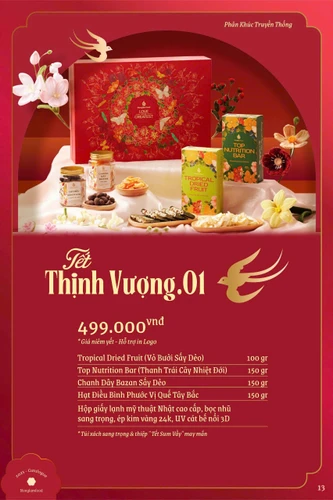 Hộp Quà Tết Thịnh Vượng 01 (NL)