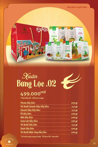 Hộp quà Tết Xuân Bừng Lộc 02 (NL)