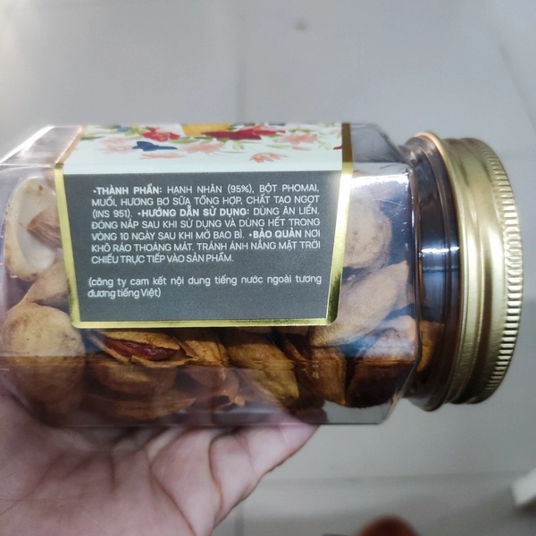 Hạnh nhân mỹ rang bơ