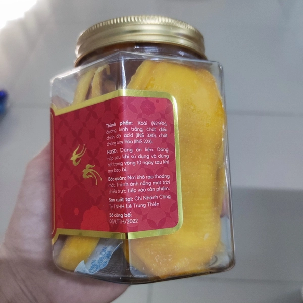 Xoài Sấy Dẻo Đặc Biệt