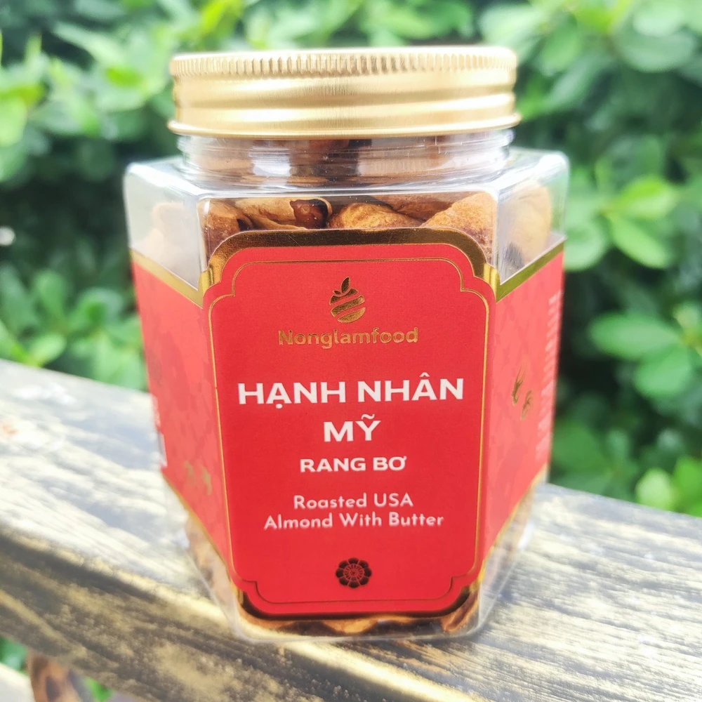 Hạnh nhân mỹ rang bơ
