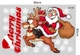Decal Ông Già Noel Cưỡi Tuần Lộc