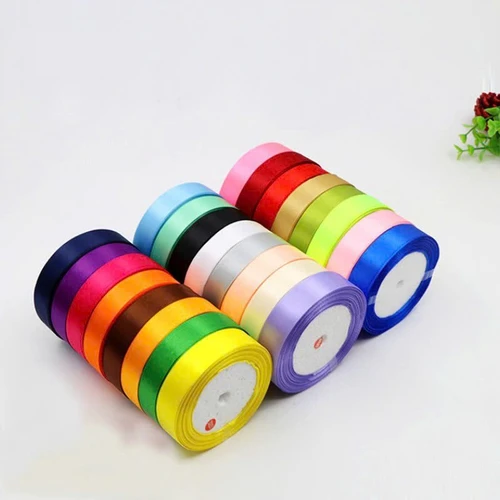 Cuộn Ruy Băng Lụa các màu Bản Rộng 2cm dài 22cm
