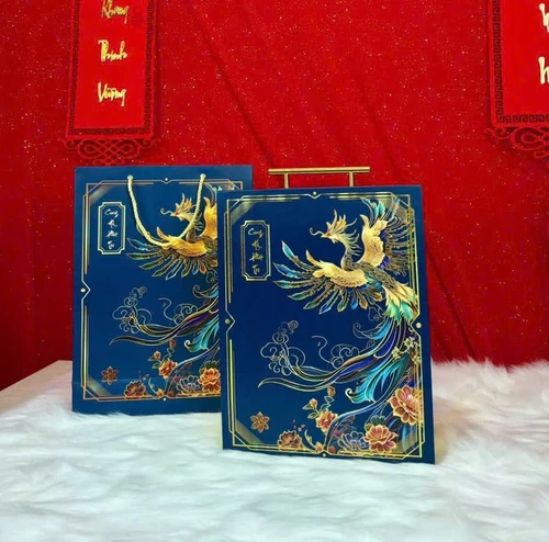 Hộp quà Tết Cao Cấp Phượng Hoàng Phú Quý Mừng Xuân