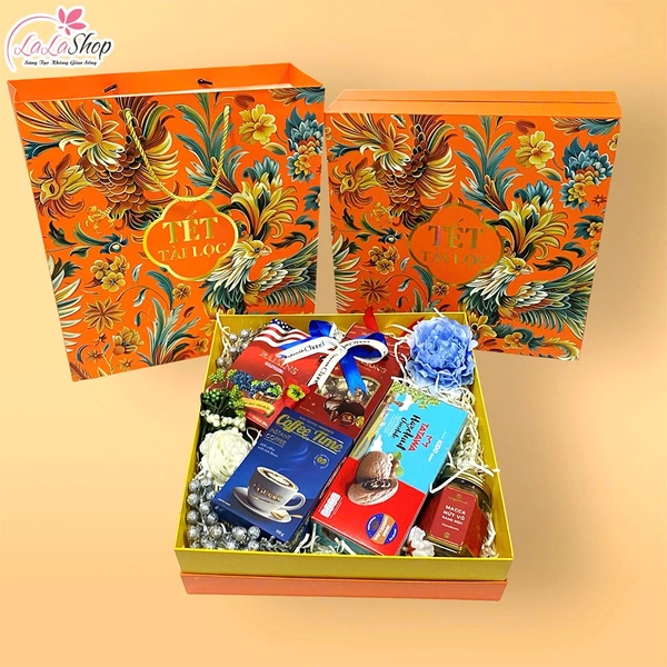 Hộp Quà Tết Cao Cấp Tết Tài Lộc