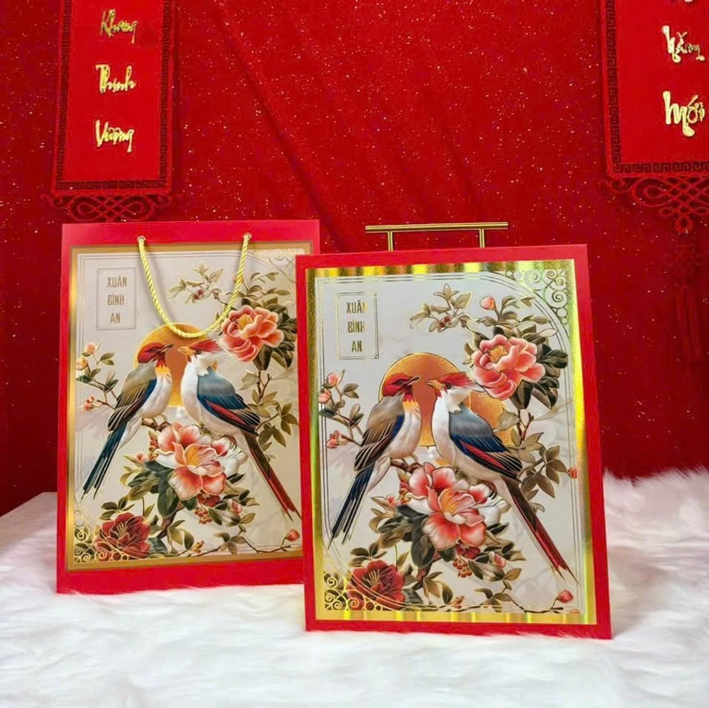 Hộp Quà Tết Cao Cấp Xuân Bình An