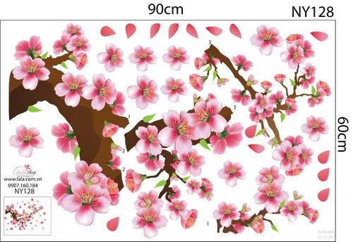 Combo Decal Trang Trí Tết Ất Tỵ an khang như ý