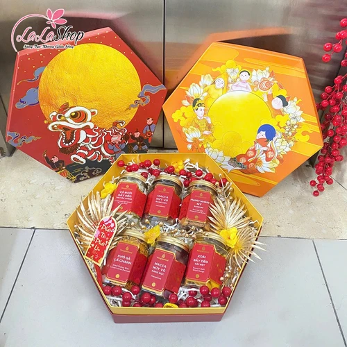 Hộp quà tết xuân nhật vinh hoa 1