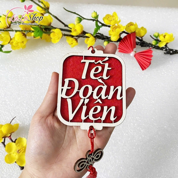 Lộc treo tết đoàn viên trang trí tết