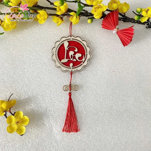 Lộc treo tết đoàn viên trang trí tết